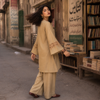 Thehrao — 2PC Ready-to-Wear Premium Dobby Cotton Co-ord Set