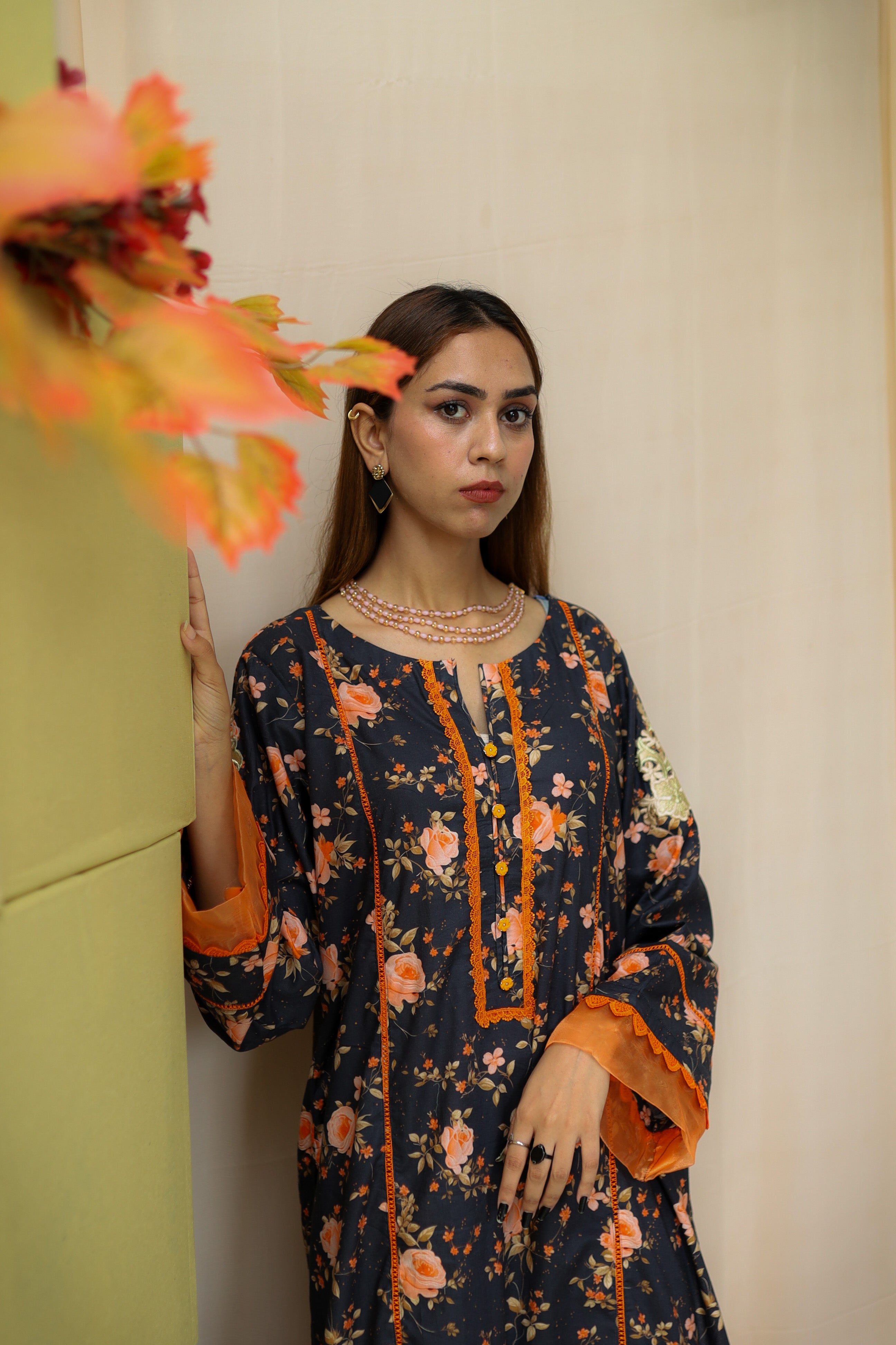 2 Piece - Unstitched Premium Lawn Suit | 1-A-US-24 | Summer’24