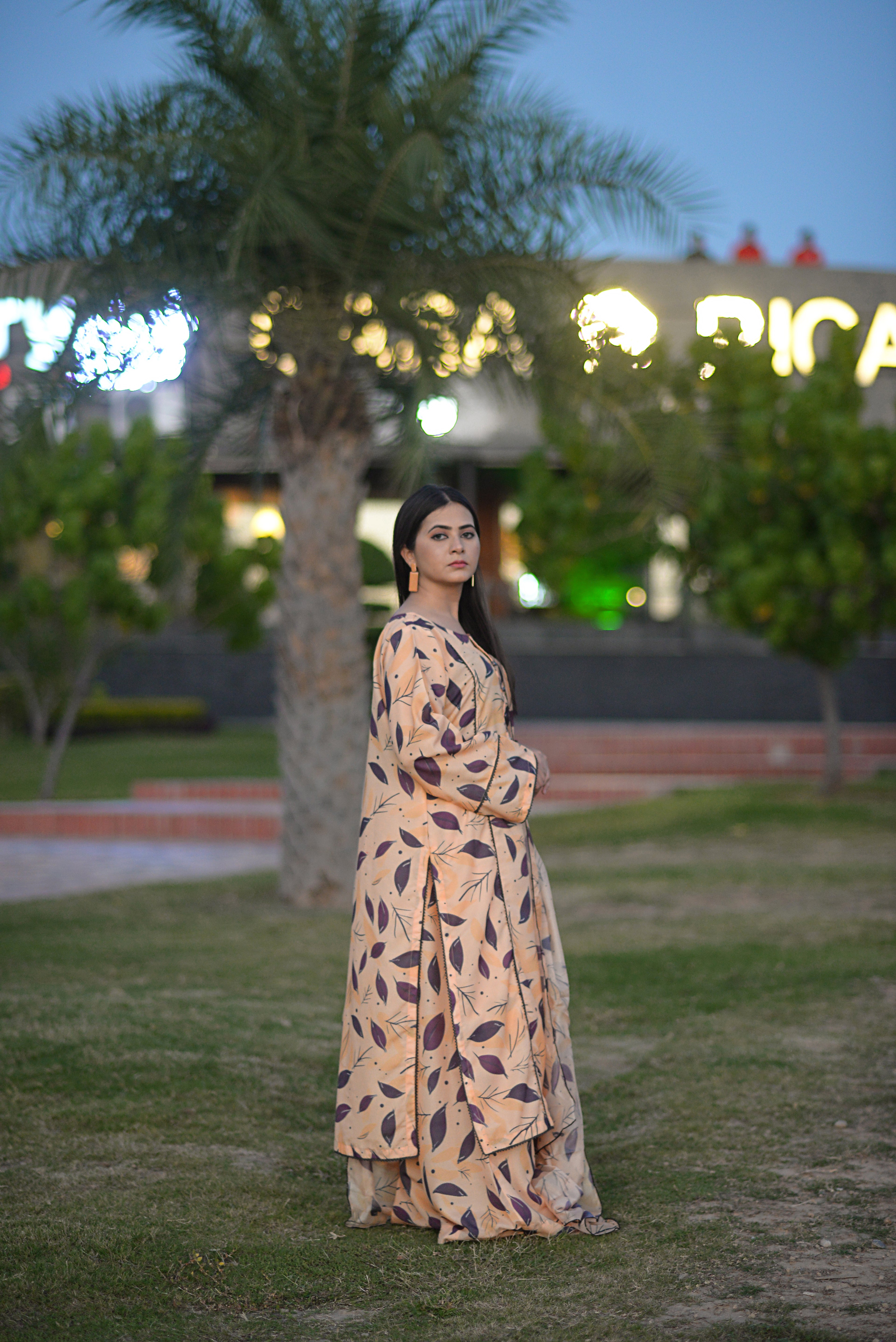 3 Piece - Unstitched Premium Poly Cotton Suit with Premium Silk Dupatta | 10-A-US-24 | Autumn’24