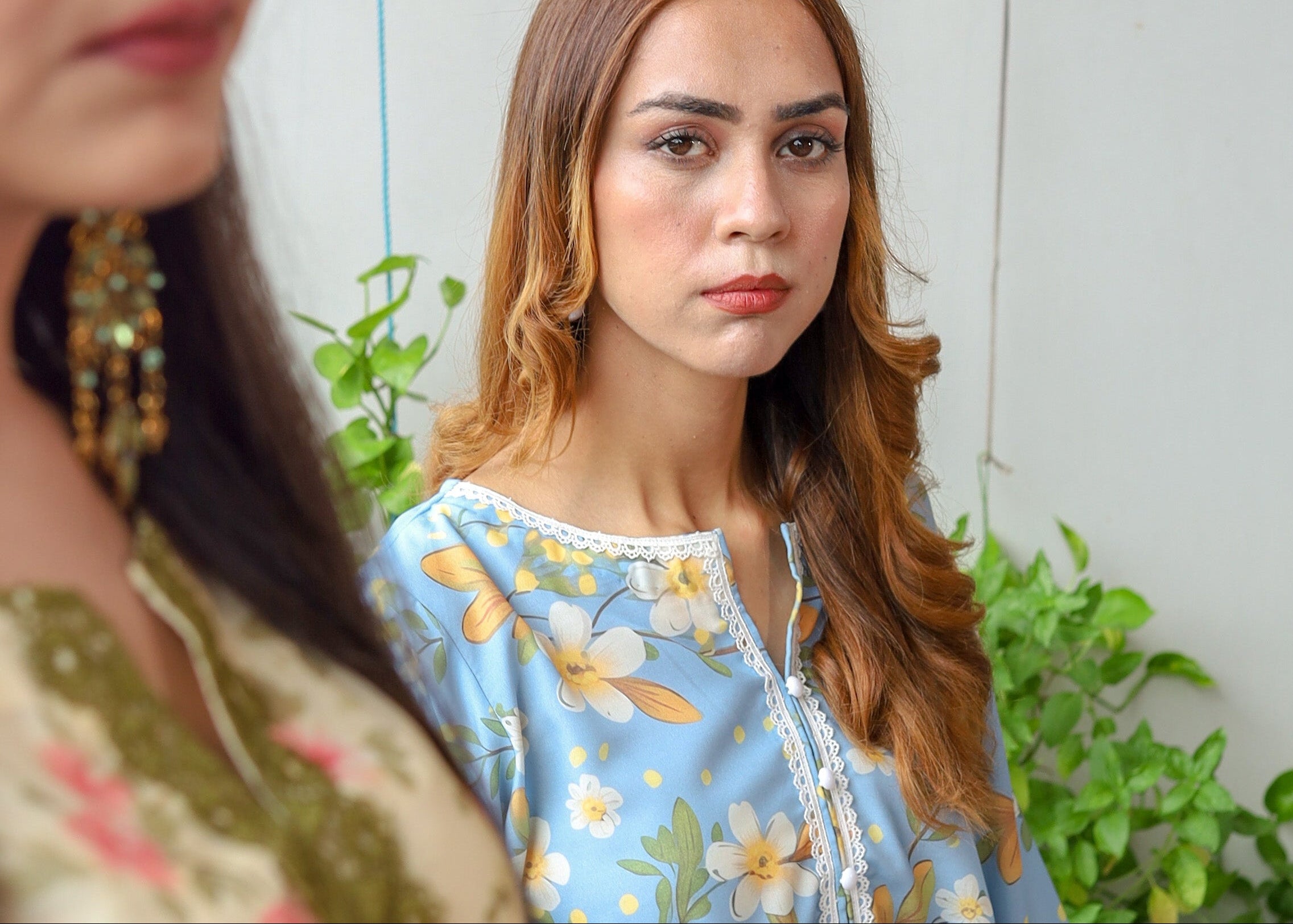 3 Piece - Unstitched Premium Poly Cotton Suit with Premium Silk Dupatta | 7-A-US-24 | Autumn’24