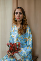 3 Piece - Unstitched Premium Poly Cotton Suit with Premium Silk Dupatta | 7-A-US-24 | Autumn’24