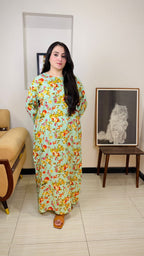 Stitched Premium Lawn Kaftan-Style Kurta | 3-A-S-25 | Summer’25