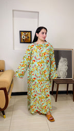 Stitched Premium Lawn Kaftan-Style Kurta | 3-A-S-25 | Summer’25