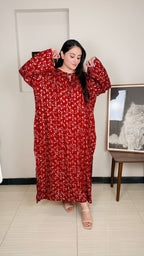 Stitched Premium Marina Fabric Kaftan-Style Kurta | 3-A-S-25 | Winter’25