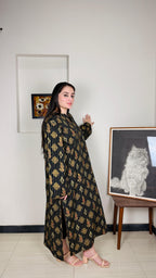 Stitched Premium Marina Fabric Kaftan-Style Kurta | 7-A-S-25 | Winter’25