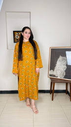 Stitched Premium Marina Fabric Kaftan-Style Kurta | 8-A-S-25 | Winter’25